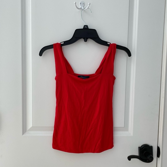 shore Tops - Red Shore Tank Top